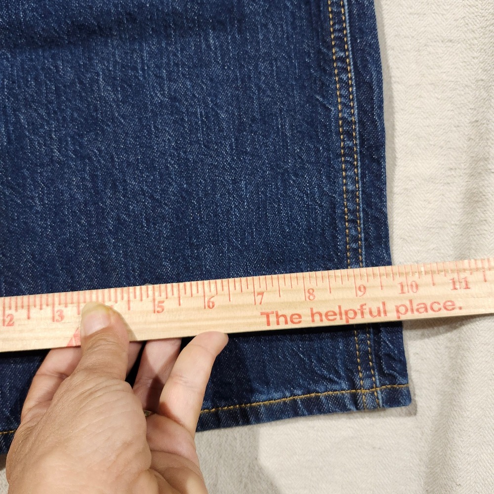 GAP NWT Vintage Flare High Rise Jean Dark Wash Blue Denim Women Sz 31 12P Petite - Picture 8 of 15